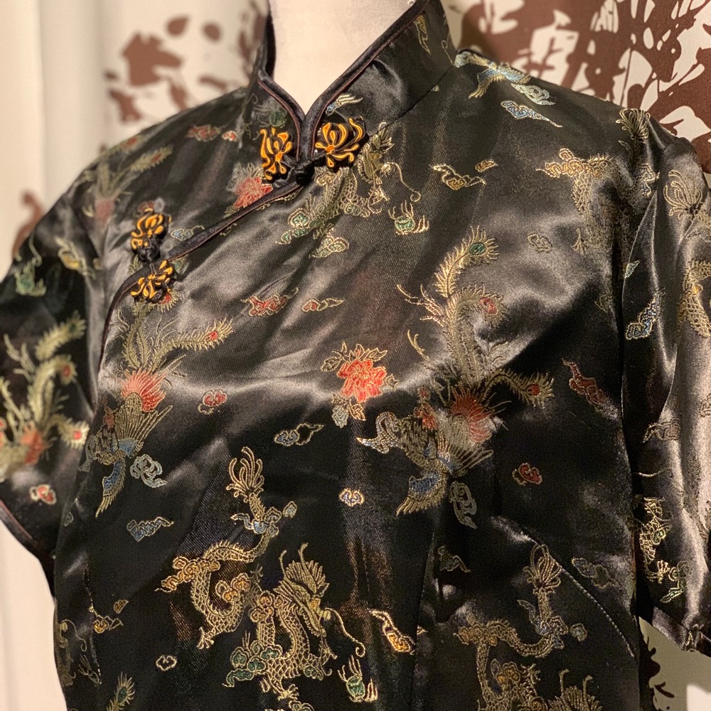 Rare Vintage Plus Size Chinese Traditional Dress